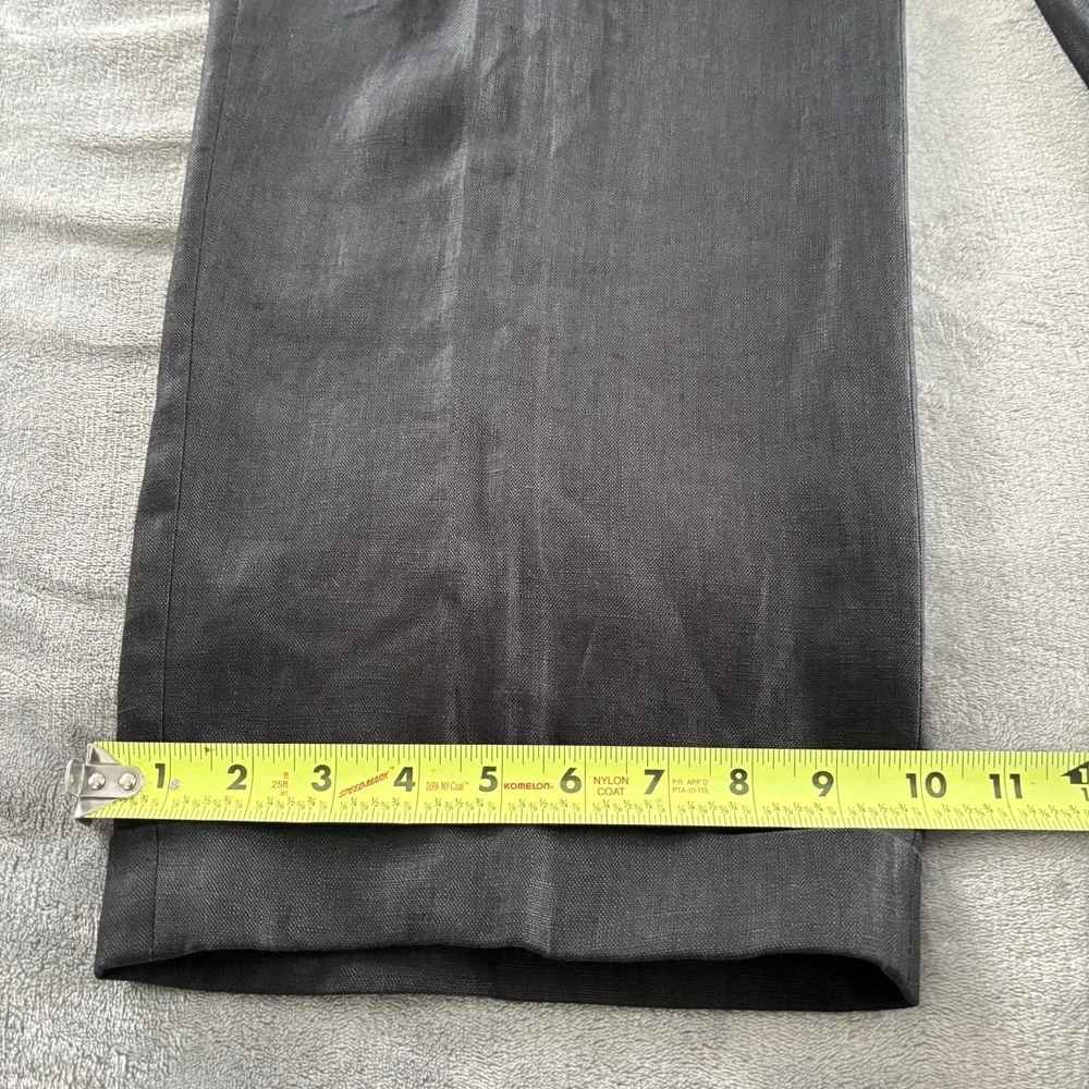 Mens‎ Gray Pleated Dress Pants Trousers Career Office Business Casual Size 38